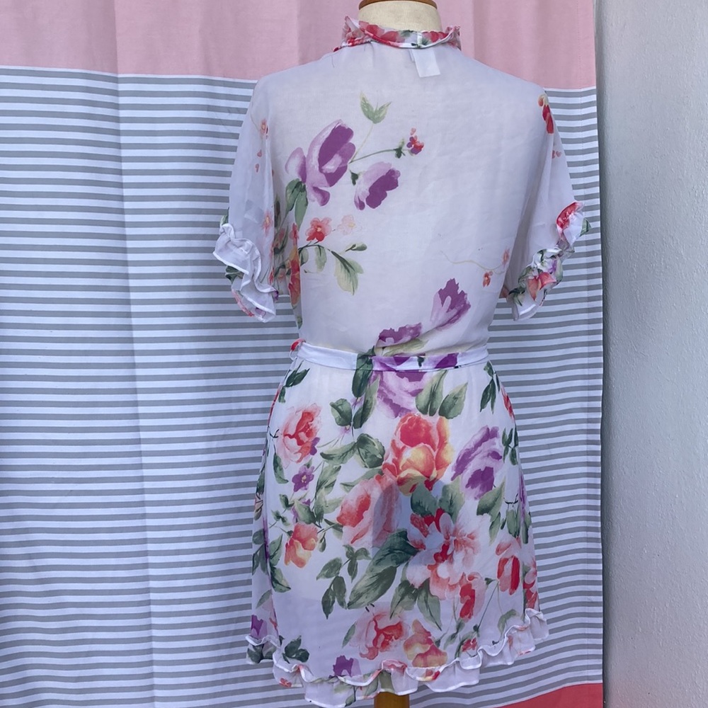 In Bloom Feminine Robe Floral Size M - Picture 4 of 10